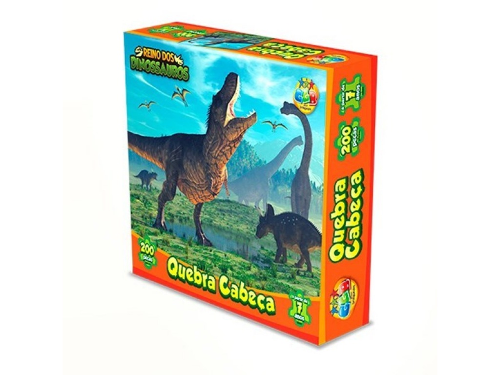 PUZZLE 200 PZAS DINOSAURIO GB 1027