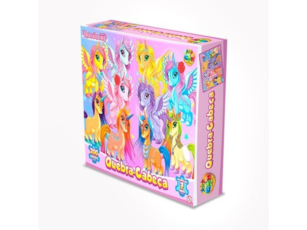 PUZZLE 200 PZAS UNICORNIOS GB 1070