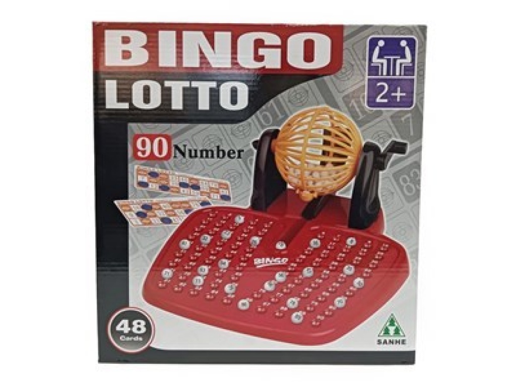 JUEGO MESA BINGO 90 BOLILLAS 48 CART 7534