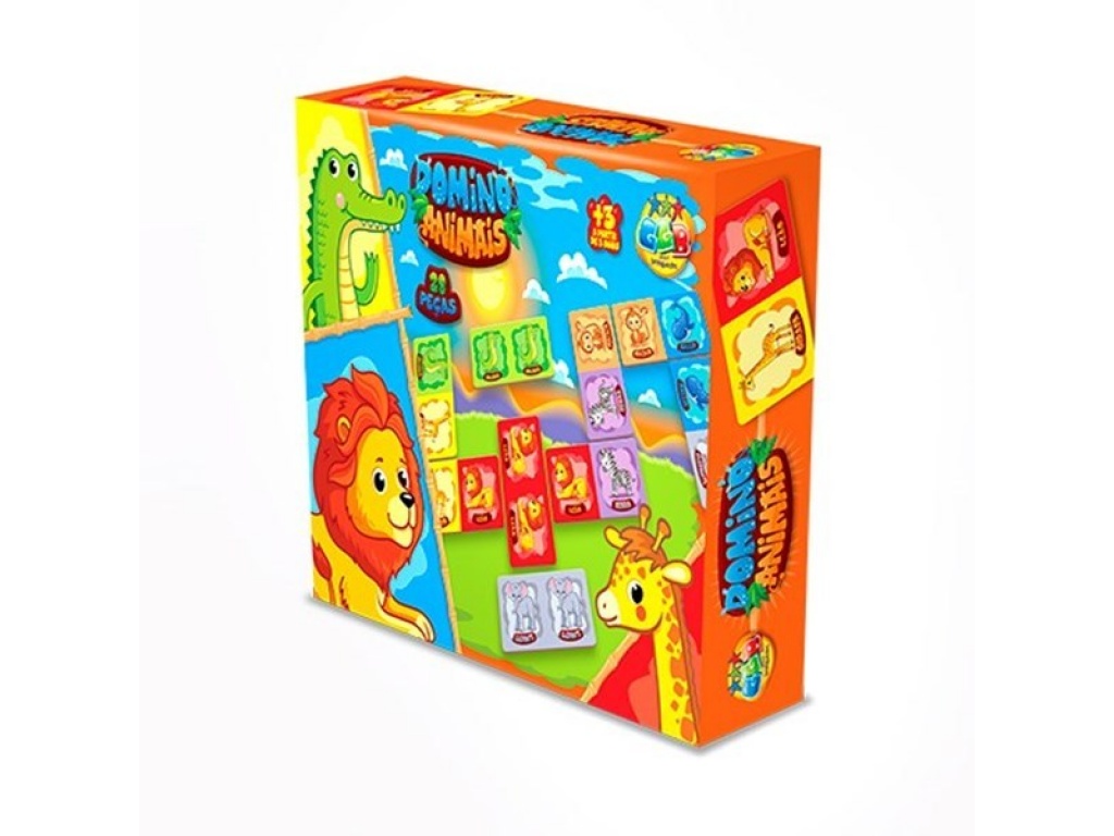 JUEGO MESA DOMINO ANIMALES GB 1022