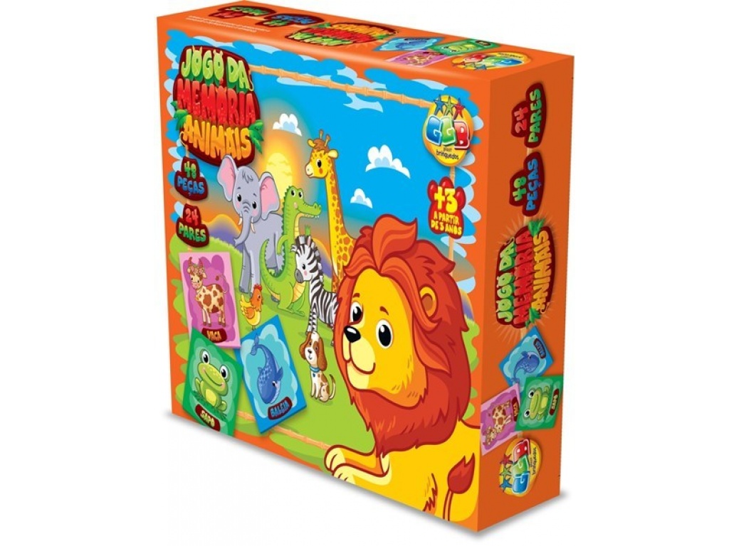 JUEGO MESA MEMORIA ANIMALES GB 115