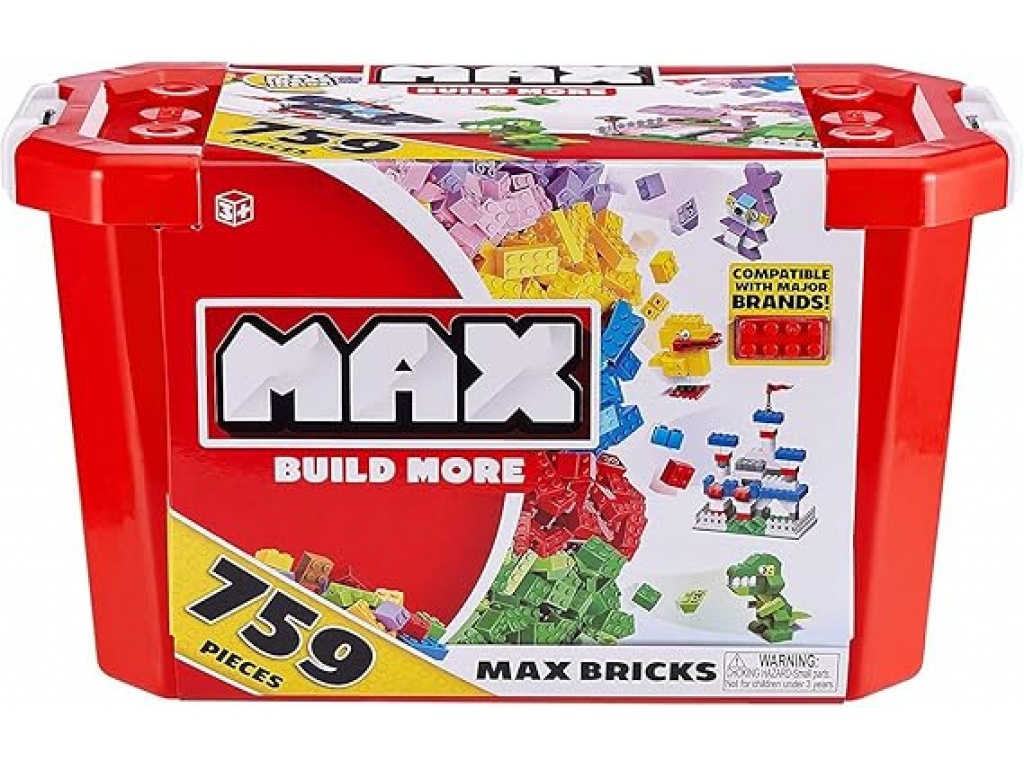 MAX CAJA RECREATIVA CON 759 PCS