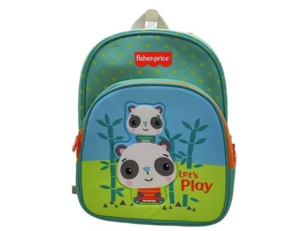 MOCHILA PANDA FISHER PRICE 12"