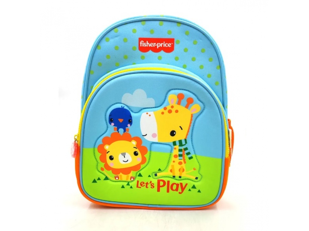 MOCHILA FISHER PRICE ANIMALITOS  12"