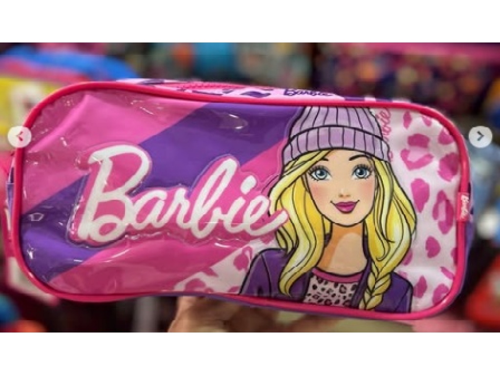 CARTUCHERA BARBIE UN CIERRE