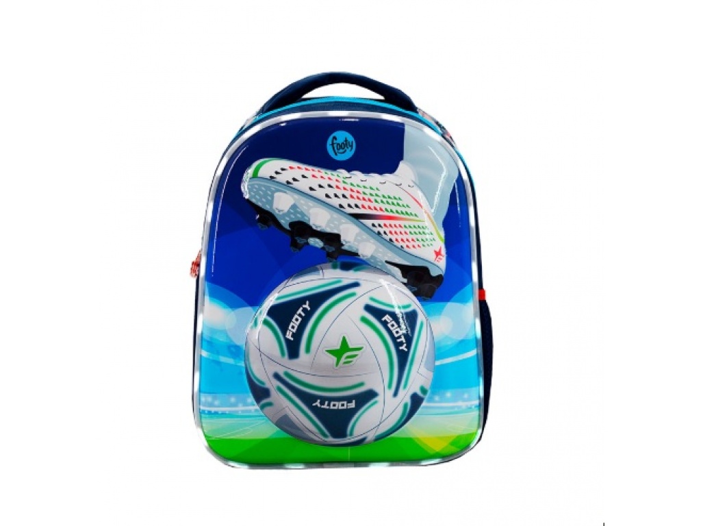 MOCHILA FOOTY FUTBOL 13 CON LUZ LED RELIEVE