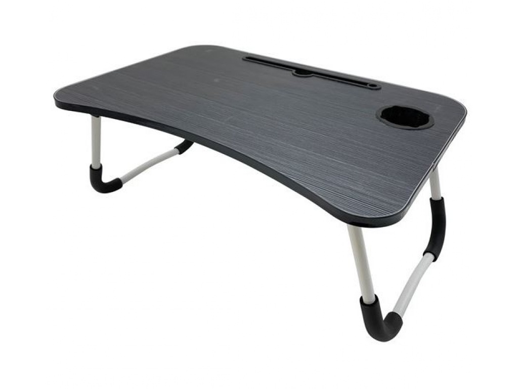 MESA PARA LAPTOP PLEGABLE CON APOYA VASOS