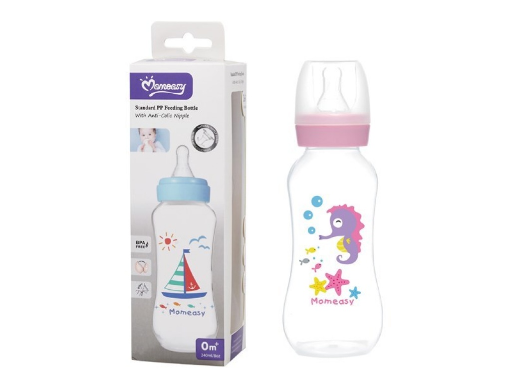 MAMADERA PLAST 240ML CAJA MO 4