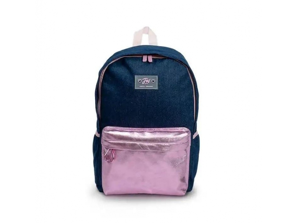 MOCHILA DENIM SHINE FUN WORLD