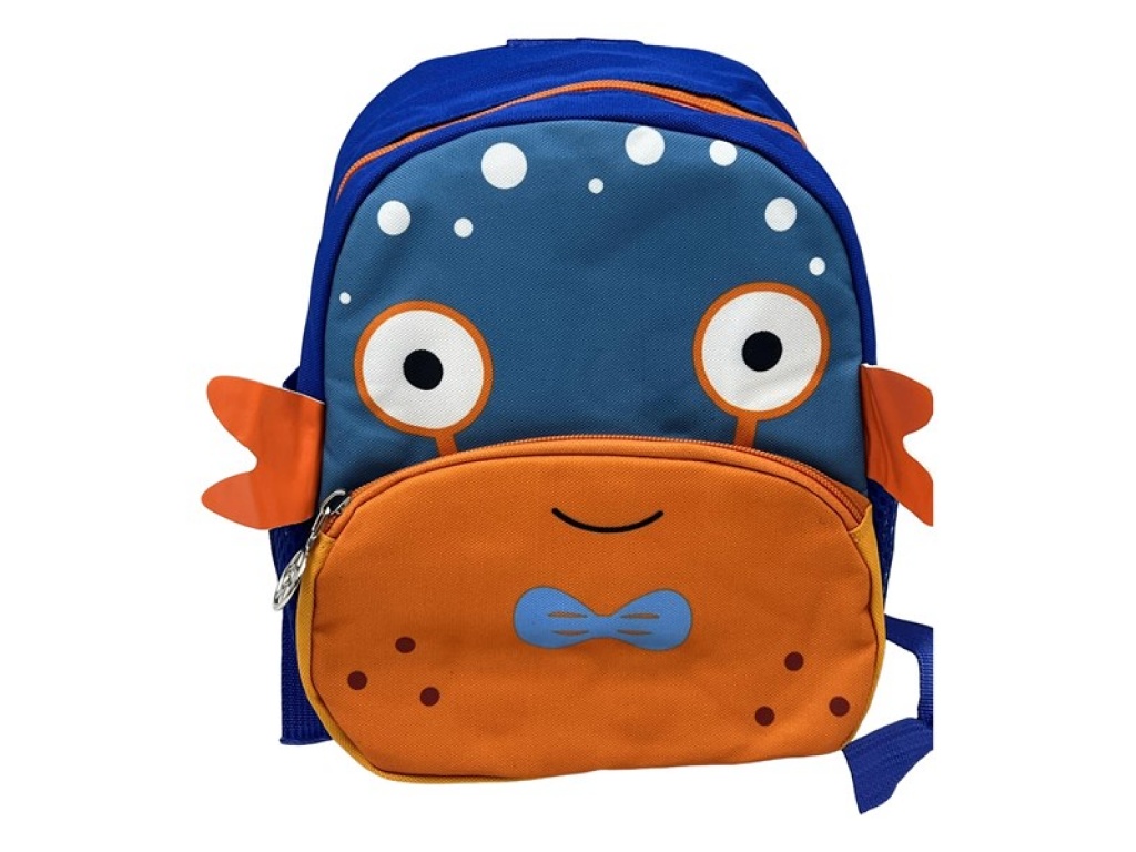 MOCHILA INFANTIL LONA DISEO BOLSILLO FRONTAL 0982