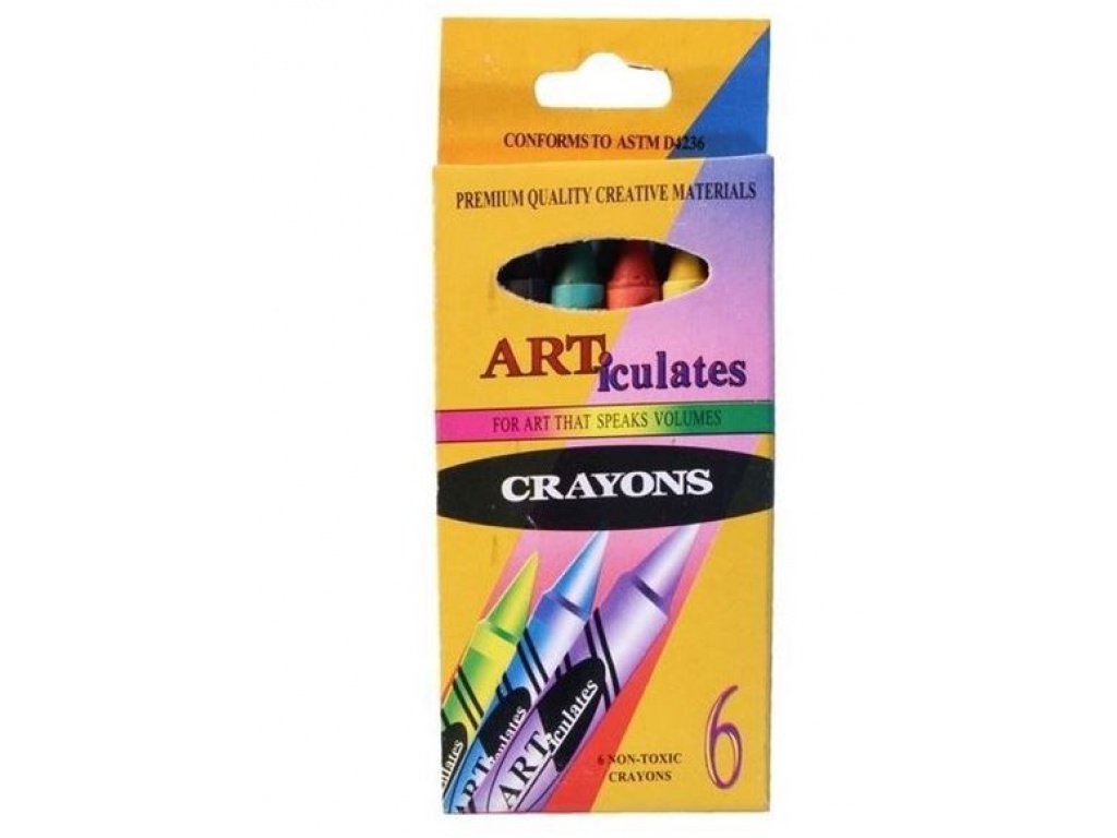 CRAYOLAS FINAS X 6 EN CAJA 3281